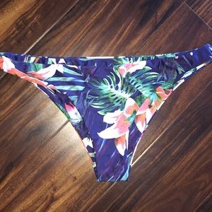 Cheeky Cupshe Floral Swim Bottoms
